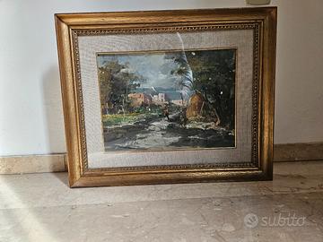 Quadro di artista locale - Cornice artigiana 