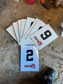 Tabelloni numerati per gare