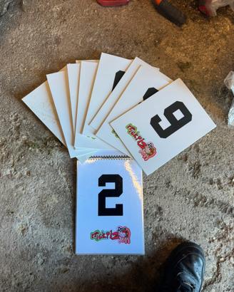 Tabelloni numerati per gare