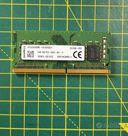 💻 SODIMM KINGSTON 8GB DDR 4 2666v