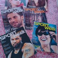 Sport week inserto Gazzetta anno 2000 (6 numeri)