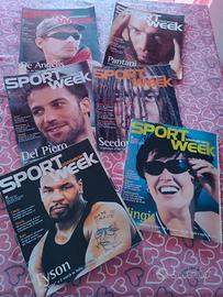 Sport week inserto Gazzetta anno 2000 (6 numeri)
