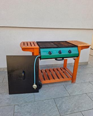 Barbecue a gas