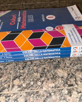 Colori della matematica blu MODULI G/H/I