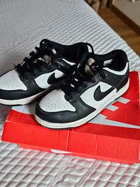 scarpe bambini nike dunk low panda 