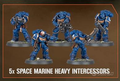 Warhammer 40k - Kill Team - 5 Heavy Intercessor