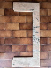 Piano lavello bagno marmo rosa