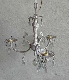 LAMPADARIO ANTIQUARIATO IN STILE