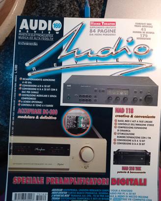 Rivista AUDIO REVIEW n° 169 del 1997