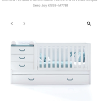 Lettino trasformabile Alondra