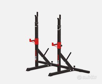 supporto squat e panca piana o inclinata spalle