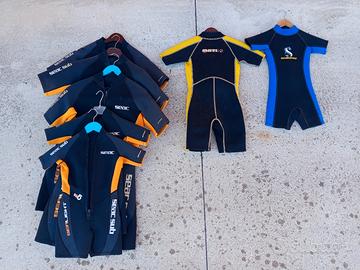 Mute umide short 2,5mm