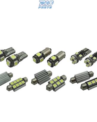 KIT 10 LAMPADE LED INTERNE PER VOLKSWAGEN VW SCIRO