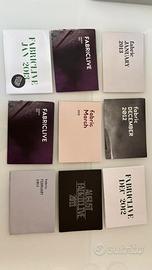 Lotto 9 Flyers poster pieghevoli fabric london