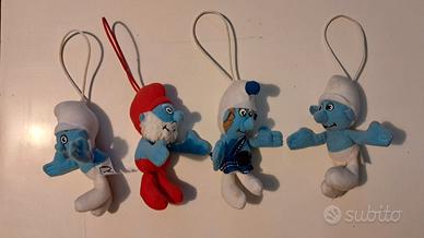 Set 4 Peluche Puffi McDonald’s