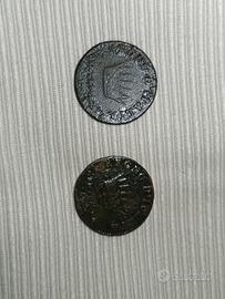 2 MONETE DEL 1800