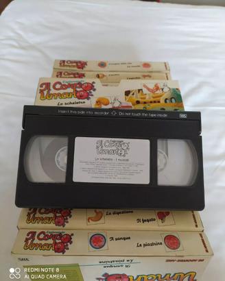 VHS Esplorando il Corpo Umano – Serie Educativa