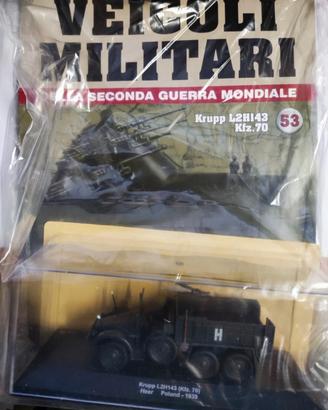 Veicoli Militari della WWII Krupp L2H143 scala1/43