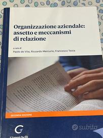 Libro organizzazione aziendale e statistica