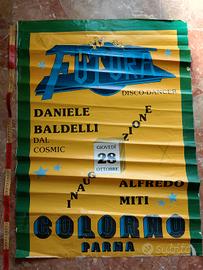 poster futura discoteca apertura dj Baldelli 