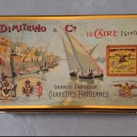 Scatola di latta vintage 