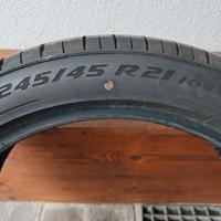 Gomme estive 245/45 r21 Pirelli PZero nuove