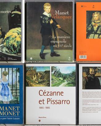 Scelta di 4 libri d'arte illustrati Museo d'Orsay
