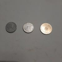monete romania 3 pezzi