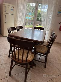 Tavolo allungabile legno massello “Grattarola”