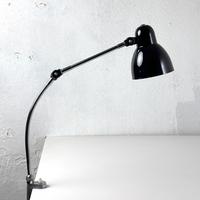 Lampada industriale vintage da tavolo Bauhaus 40s