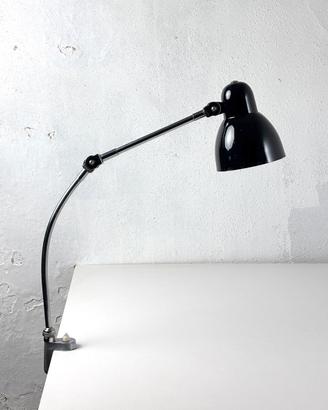 Lampada industriale vintage da tavolo Bauhaus 40s