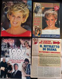 Lady Diana riviste più libro e anello anno 1997