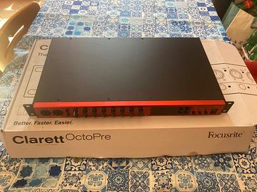 Clarett+ OctoPre come nuova mai usata