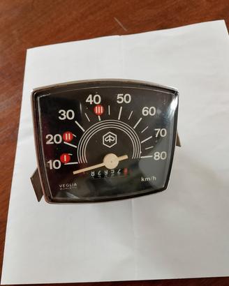CONTAKILOMETRI ORIGINALE NERO PER VESPA 50
