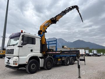 MAN TGA 35.480 GRU + CASSONE FISSO