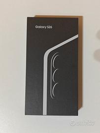 Samsung Galaxy S26 12-512gb nuovo ita silver