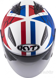 CASCO KYTbySUOMY SERIGRAFATO DOPPIA VSIERA NUOVO