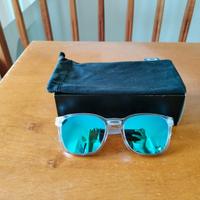 Occhiali da sole Oakley lenti specchiate blu