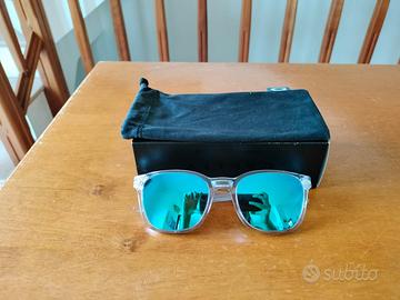 Occhiali da sole Oakley lenti specchiate blu