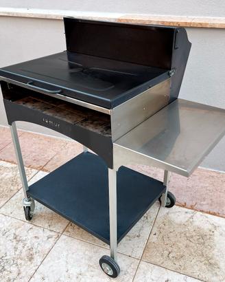 Famur BK 8 ELITE - Barbecue a legna e carbone