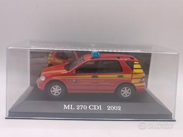 Modellino Auto Mercedes Vigili Del Fuoco 