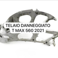 Telaio documenti e targa YAMAHA T MAX 560 2021