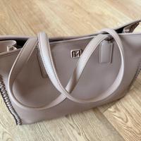 Borsa originale “ Marella “in ecopelle rosa chiaro