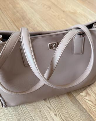 Borsa originale “ Marella “in ecopelle rosa chiaro