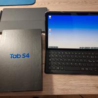 Samsung tab S4 con Tastiera e cover originali