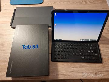 Samsung tab S4 con Tastiera e cover originali
