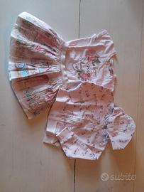 Completo bambina Monnalisa  tg 12/18 mesi