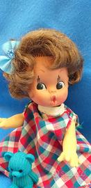 Bambola Migliorati vintage doll 60 70 Teddy Bear
