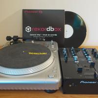 Vestax Pdx 2000, Pioneer Djm 250 mk2, Shure M44-7