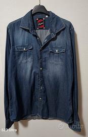 Camicia donna colore jeans 